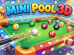 Cluiche Mini Pool 3D