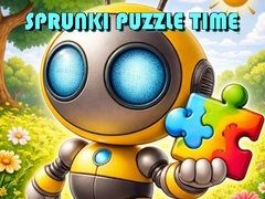 Cluiche Sprunki Puzzle Time
