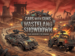 Cluiche Cars with Guns: Wasteland Showdown