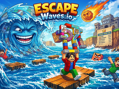 Cluiche Escape Waves.io