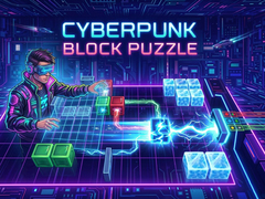 Cluiche Cyberpunk Block Puzzle