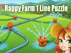 Cluiche Happy Farm 1 Line Puzzle