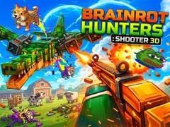 Cluiche Brainrot Hunters: Shooter 3D