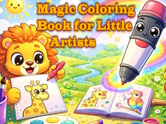 Cluiche Magic Coloring Book for Little Artists