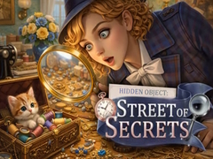 Cluiche Hidden Object Street Of Secrets