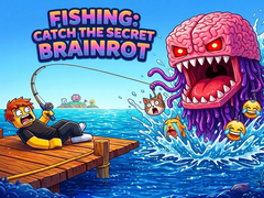 Cluiche Fishing: Catch the Secret Brainrot