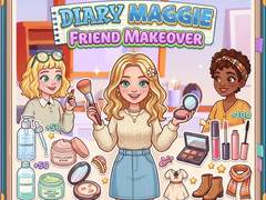 Cluiche Diary Maggie: Friend Makeover