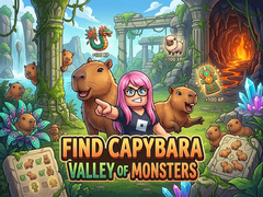 Cluiche Find Capybara: Valley of Monsters