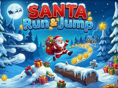 Cluiche Santa Run & Jump
