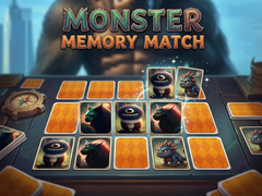 Cluiche Monster Memory Match