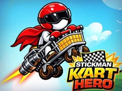 Cluiche Stickman Kart Hero