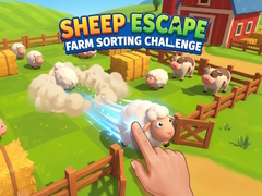 Cluiche Sheep Escape: Farm Sorting Challenge