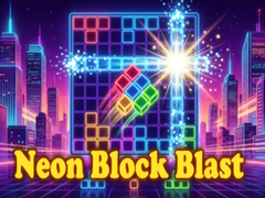 Cluiche Neon Block Blast