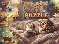 Cluiche Cat Puzzle