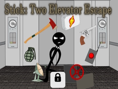 Cluiche Stick: Two Elevator Escape