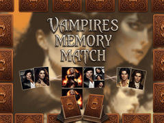 Cluiche Vampires Memory Match