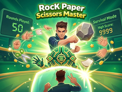 Cluiche Rock Paper Scissors Master