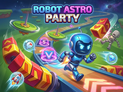 Cluiche Robot Astro Party