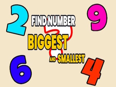 Cluiche Find Number Biggest and Smallest