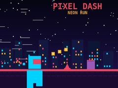 Cluiche Pixel Dash Neon Run
