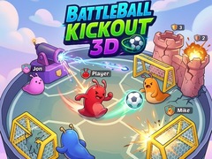 Cluiche Battle Ball Kickout 3D