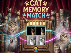 Cluiche Cat Memory Match