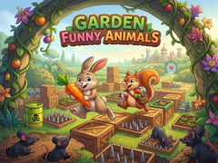 Cluiche Garden Funny Animals