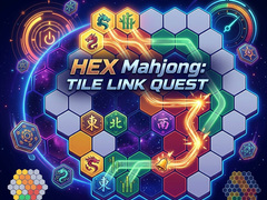 Cluiche Hex Connect Mahjong