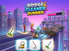 Cluiche Bridge Cleaner Runner