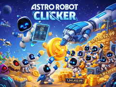 Cluiche Astro Robot Clicker