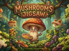 Cluiche Mushrooms Jigsaw