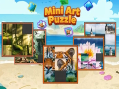 Cluiche Mini Art Puzzle 