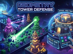 Cluiche Geometry Tower Defense