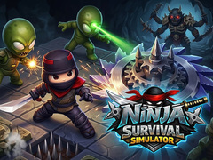 Cluiche Ninja Survival Simulator