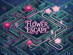 Cluiche Flower Escape Puzzle 
