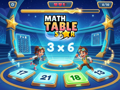 Cluiche Math Table Star