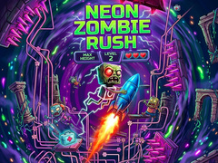 Cluiche Neon Zombie Rush