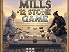 Cluiche Mills - 12 Stone Game 