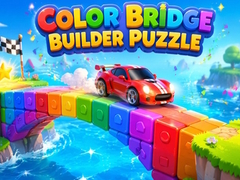 Cluiche Color Bridge Builder Puzzle