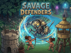 Cluiche Savage Defenders