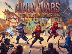 Cluiche Ninja Wars: Battle Simulator
