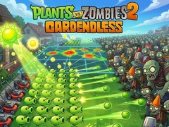 Cluiche Plants vs Zombies 2 Gardendless