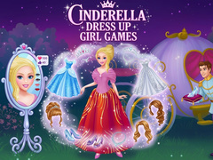 Cluiche Cinderella Dress Up Girl Games