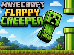 Cluiche Minecraft Flappy Creeper