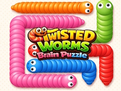Cluiche Twisted worms Brain Puzzle