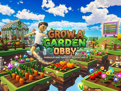 Cluiche Grow a Garden Obby