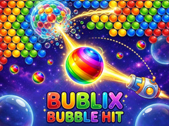 Cluiche Bublix: Bubble Hit