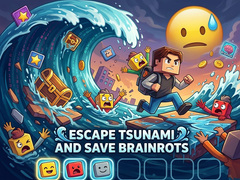 Cluiche Escape Tsunami and Save Brainrots