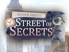 Cluiche Hidden Object Street Of Secrets