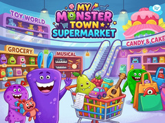 Cluiche My Monster Town Supermarket